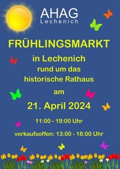 Flyer von Frühlingsmarkt Lechernich (Blumenwiese)